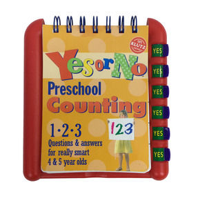 VTG Klutz Yes Or No Preschool Counting Flip Switch Math Learning Activity Book